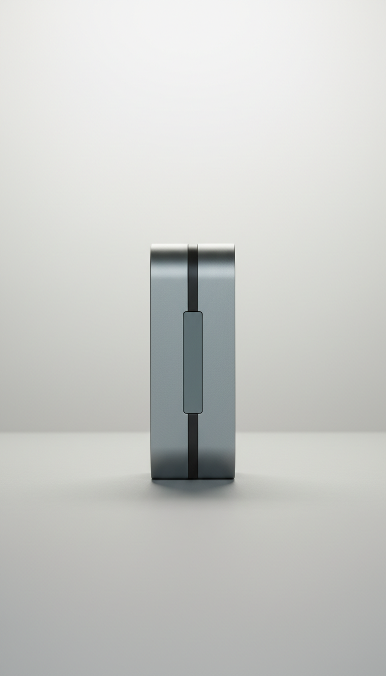 Lampe connectée aluminium mat